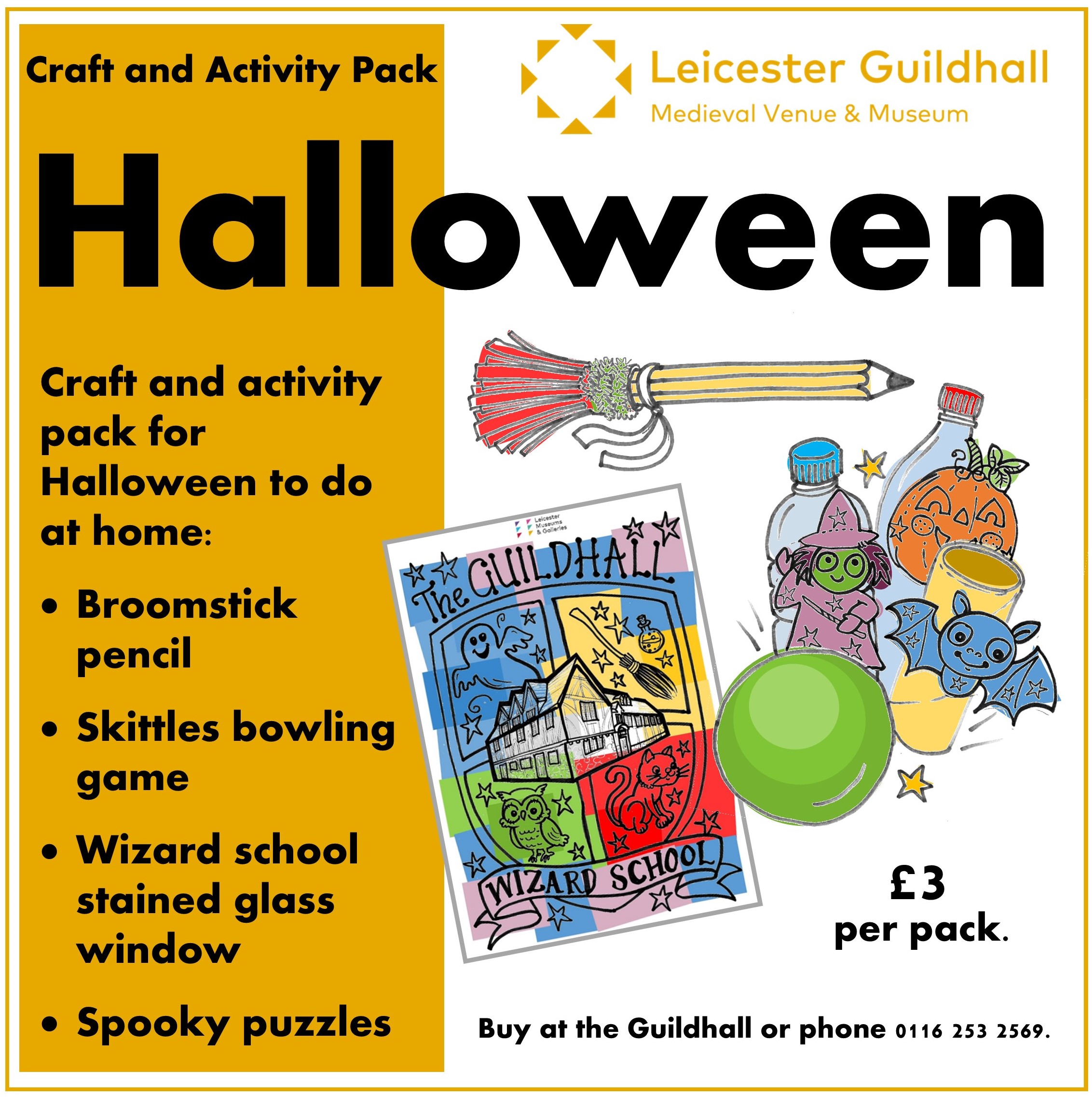 Halloween Half Term at Leicester Guildhall